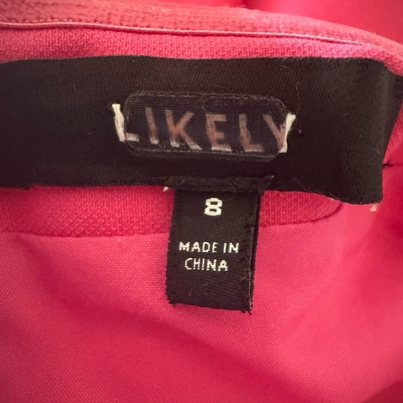 LIKELY High Low Maxi Strapless Sweetheart Neckline Lovelle Dress Gown, Pink, 8 - Picture 11 of 14